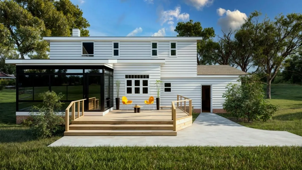 Modern sunroom