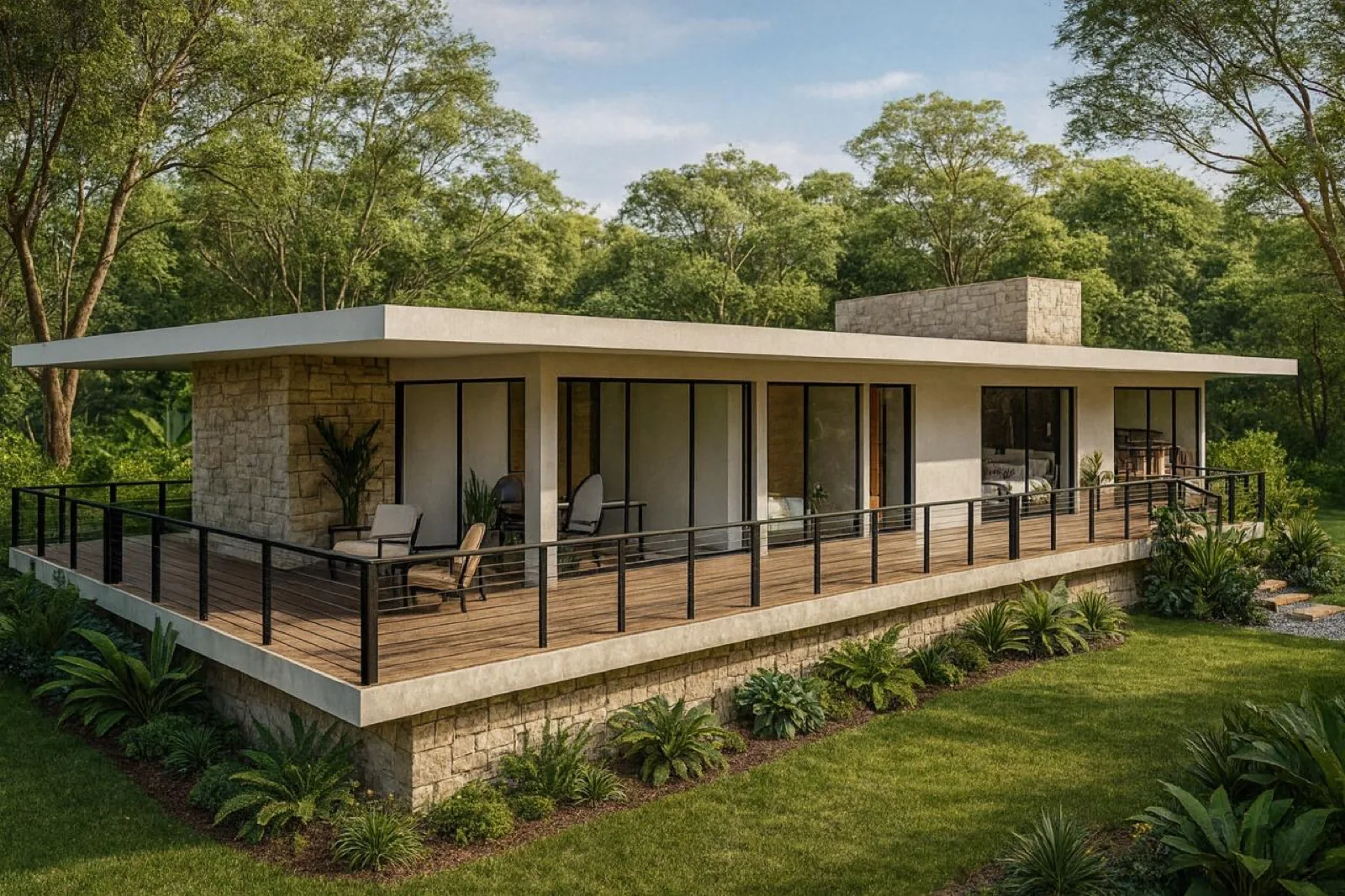 Modern residence